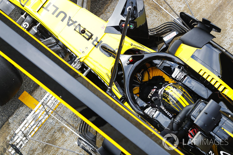 Система Halo на Renault RS18