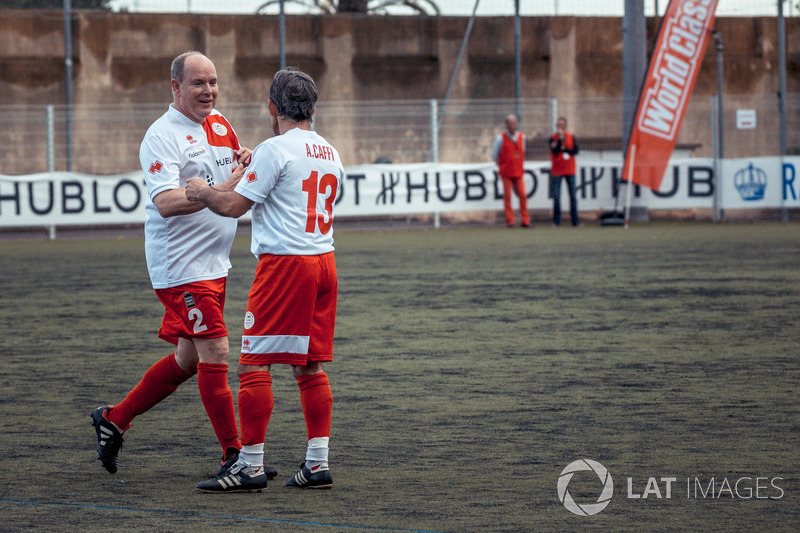 Albert herceg és Alex Caffi