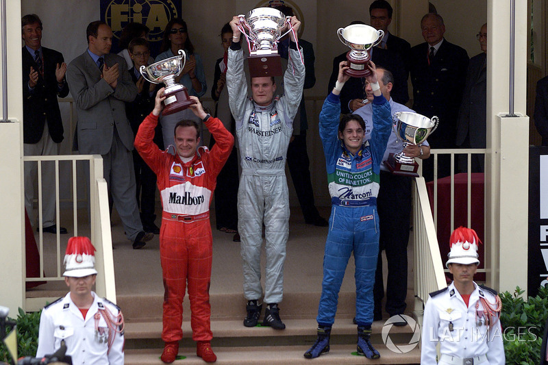 2000: 1. David Coulthard, 2. Rubens Barrichello 3. Giancarlo Fisichella