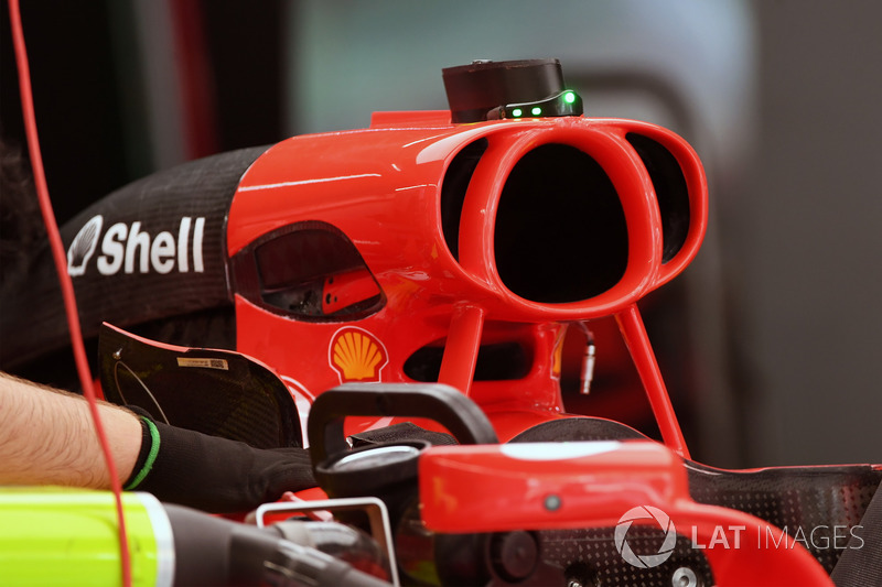 Ferrari SF70H airbox