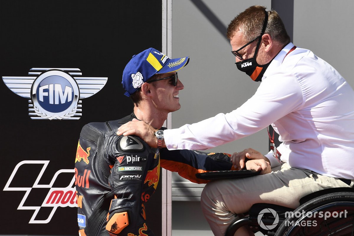 Pol Espargaro, Red Bull KTM Factory Racing, Pit Beirer