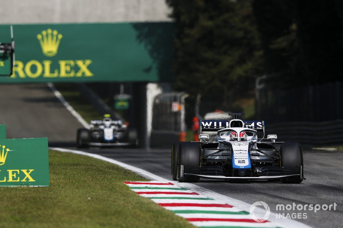 George Russell, Williams FW43, Nicholas Latifi, Williams FW43