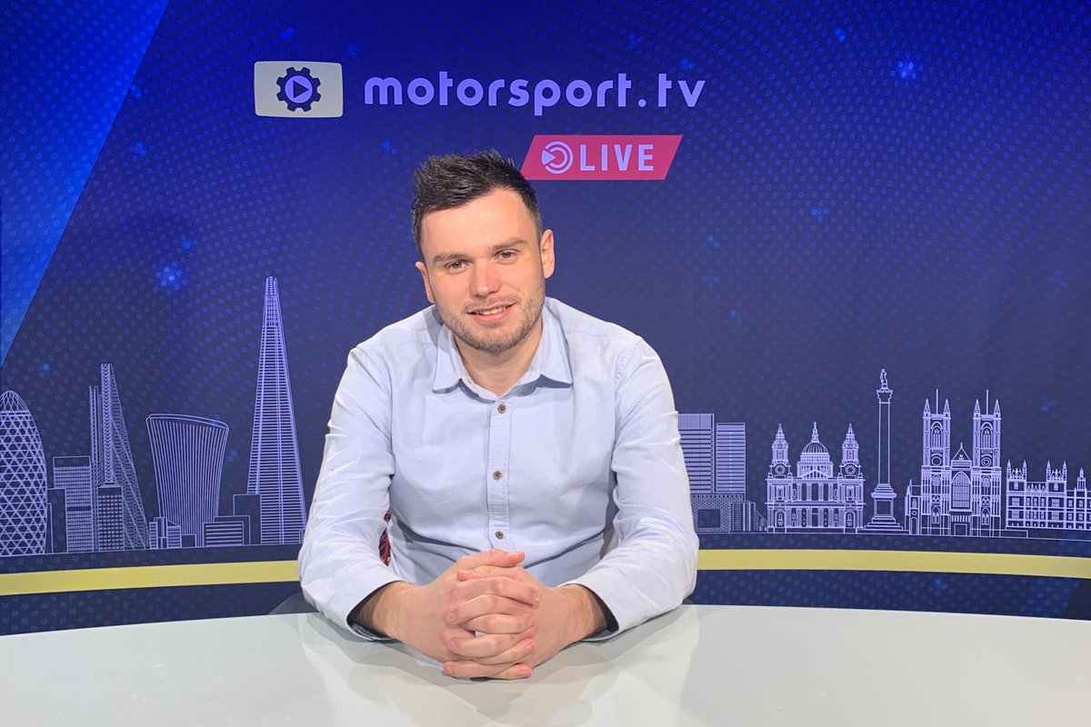 Chris McCarthy joins as one of the four main presenters of Motorsport.tv Live news channel.