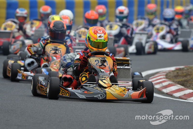 George Russell, karting