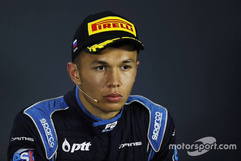 Alexander Albon, piloto en la Fórmula 2 y fichado por Nissan para la Fórmula E.