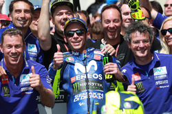 Il terzo classificato Valentino Rossi, Yamaha Factory Racing