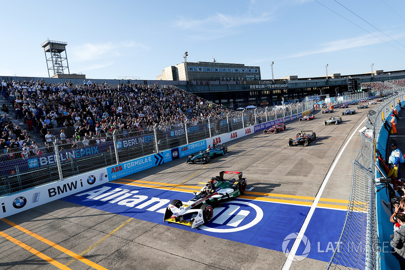 Daniel Abt, Audi Sport ABT Schaeffler, Oliver Turvey, NIO Formula E Team, Jean-Eric Vergne, Techeetah