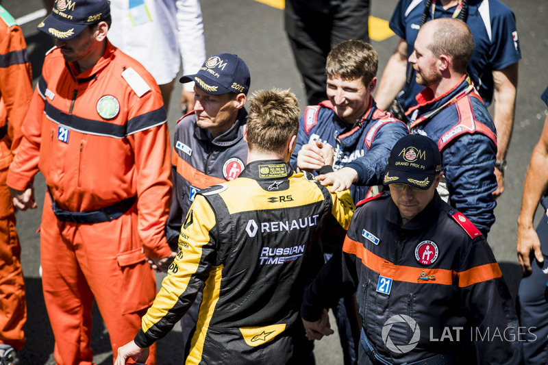 Race winner Artem Markelov, RUSSIAN TIME