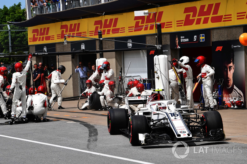 Charles Leclerc, tiende plaats