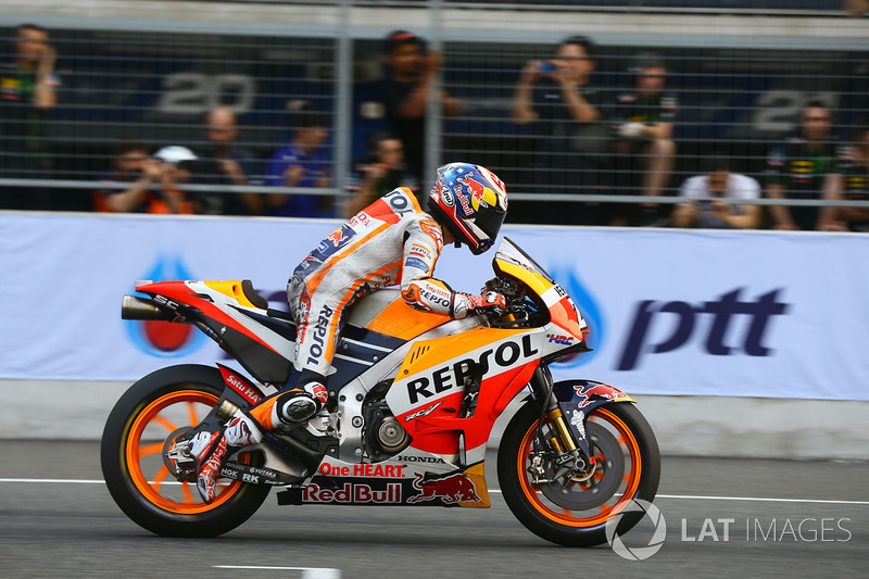 Дані Педроса, Repsol Honda Team тренує старт