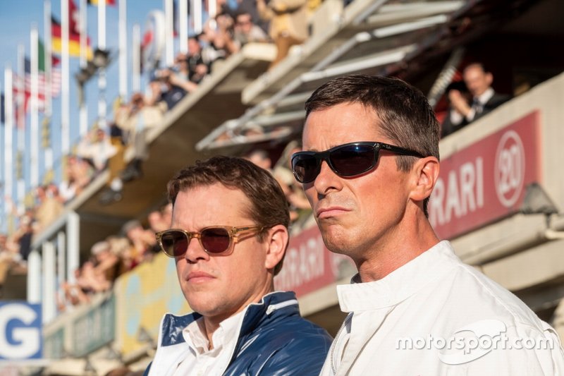 Matt Damon e Christian Bale in una scena del film