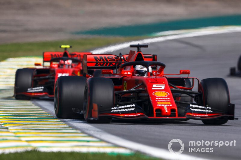 Себастьян Феттель и Шарль Леклер, Ferrari SF90
