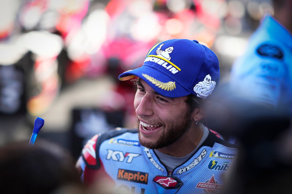 Le vainqueur Enea Bastianini, Gresini Racing