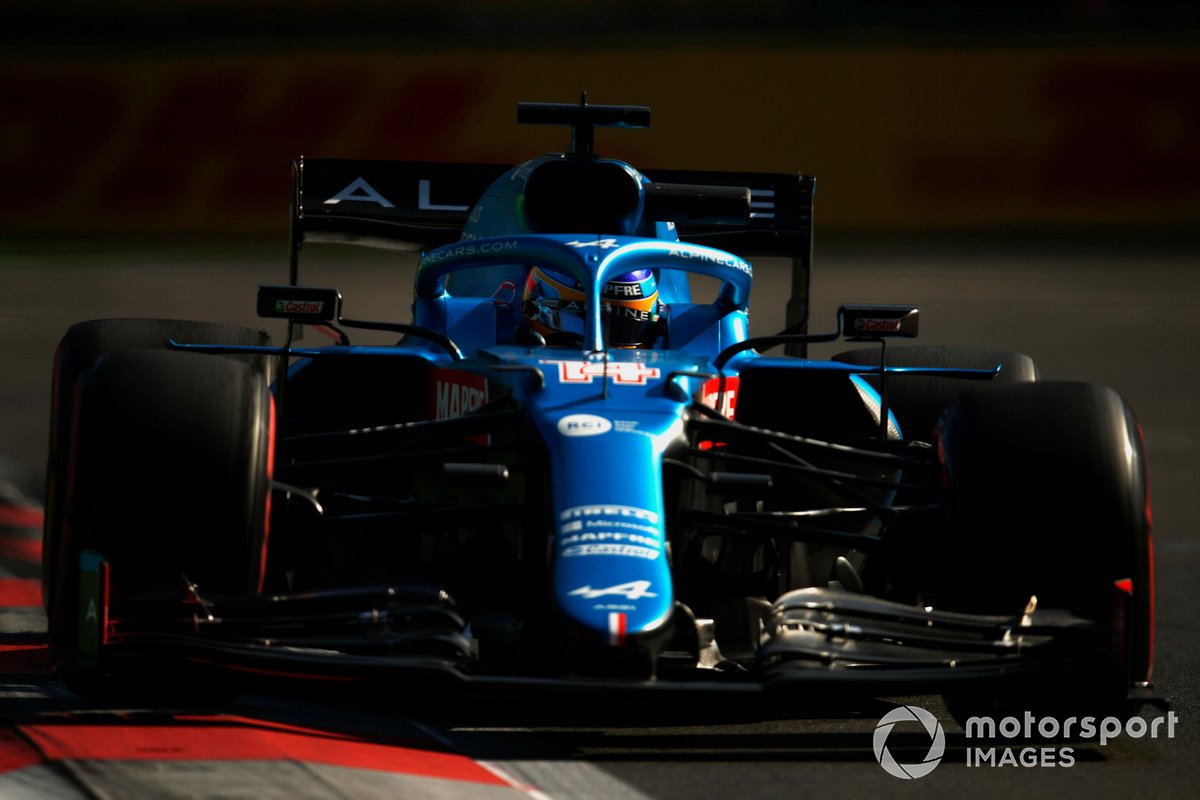 P8 Fernando Alonso, Alpine A521