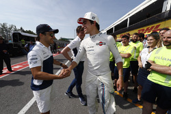 Felipe Massa, Williams, felicita a Lance Stroll, Williams, por sus primeros puntos