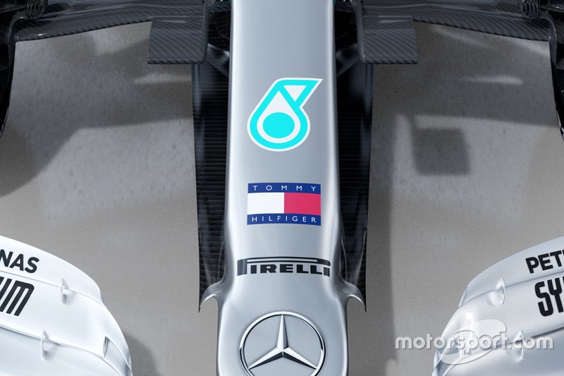 Mercedes AMG F1 W11 detail