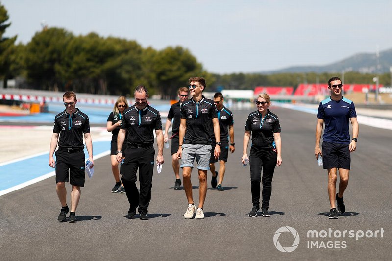 George Russell, Williams Racing i Nicholas Latifi, Williams