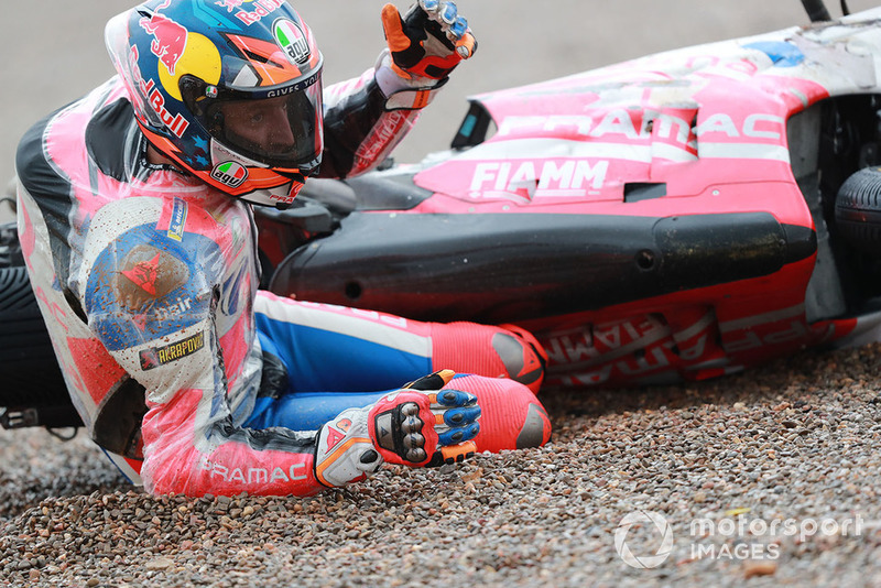 Jack Miller, Pramac Racing crash
