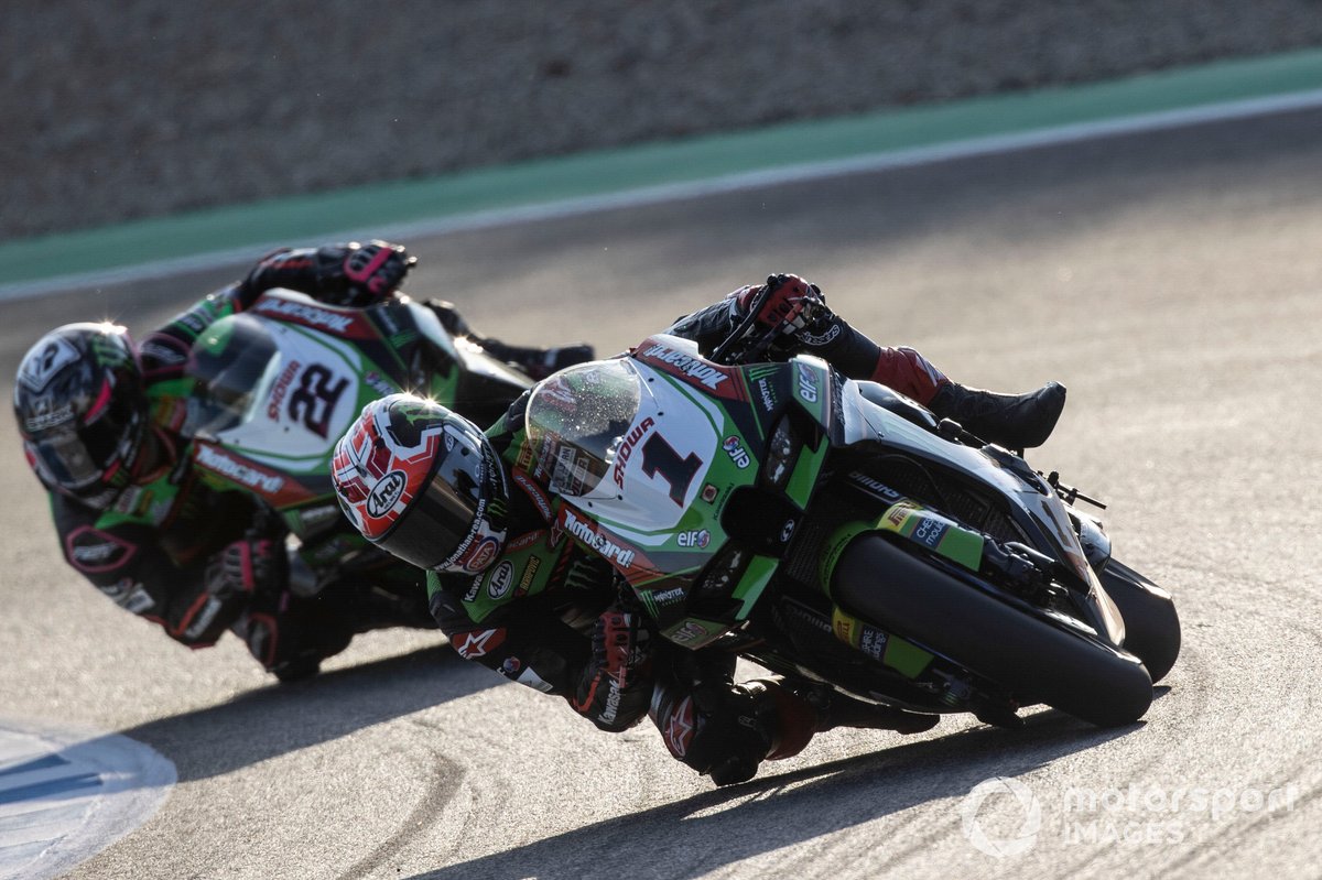 Jonathan Rea, Kawasaki Racing Team WorldSBK, Alex Lowes, Kawasaki Racing Team WorldSBK