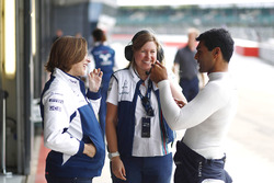 Claire Williams, Karun Chandhok