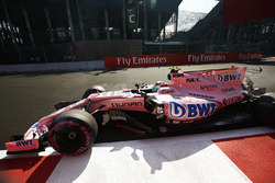 Alfonso Celis Jr., Sahara Force India F1 VJM10, kaza
