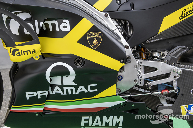 La speciale livrea Lamborghini della Pramac Racing