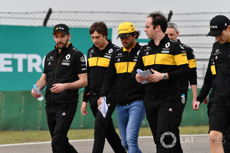 Carlos Sainz jr, Renault Sport F1 Team