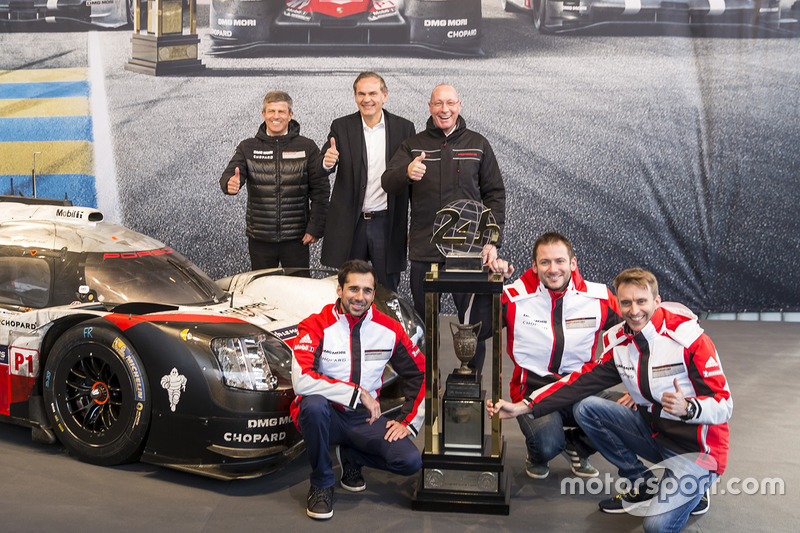 Neel Jani, Timo Bernhard, Nick Tandy, Porsche Team