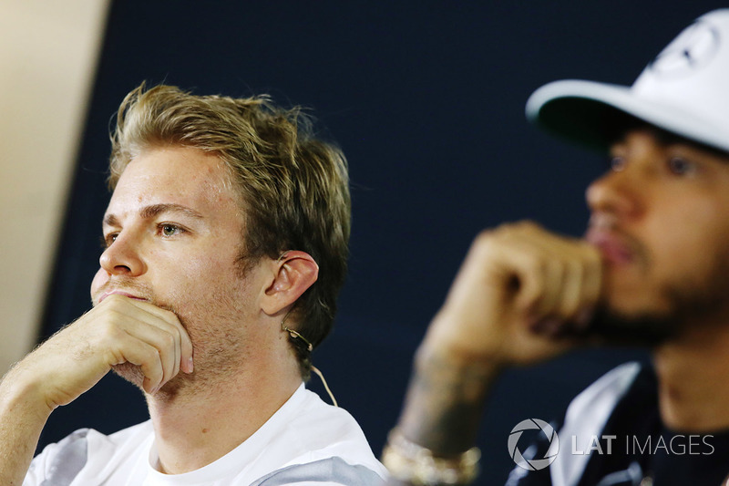Conferencia de prensa: Lewis Hamilton, Mercedes AMG, y Nico Rosberg, Mercedes AMG