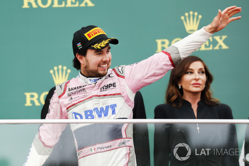 Серхіо Перес, Force India на подіумі