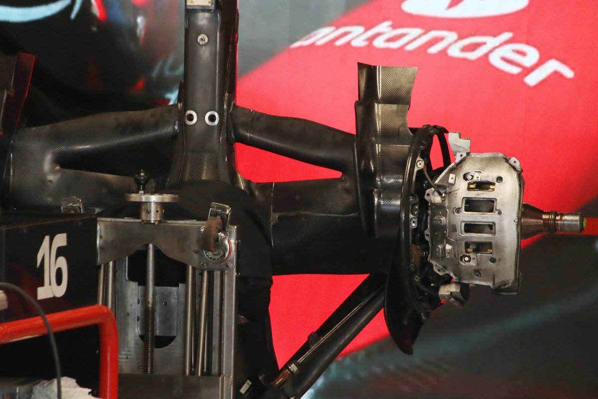 Detalles técnicos del Ferrari F1-75