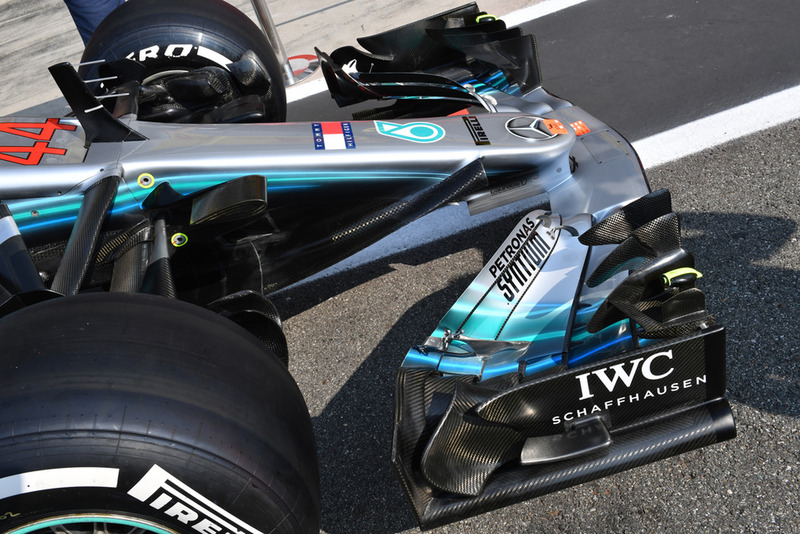 Mercedes AMG F1 W09 con il