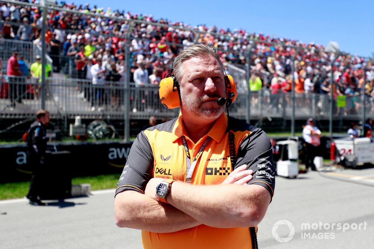 Zak Brown, CEO, McLaren Racing