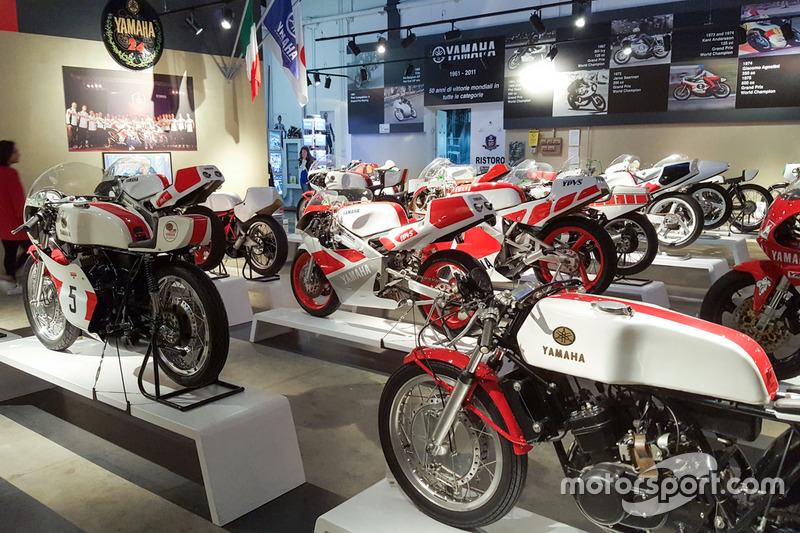 Moto Yamaha in mostra al Yamaha Superbike Temple