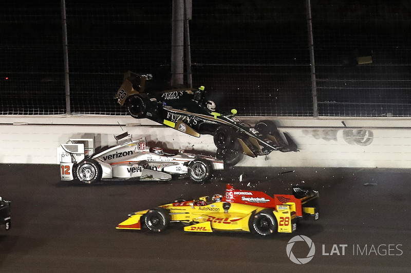 2. Ryan Hunter-Reay, Will Power e Ed Carpenter em Gateway