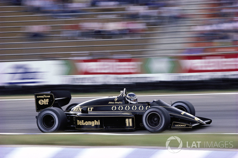 Johnny Dumfries, Lotus 98T Renault