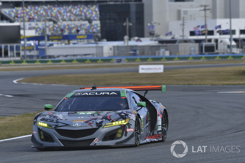 #86 Michael Shank Racing Acura NSX, GTD: Кетрін Легг, Альвару Паренте, Трент Хіндман, Ей-Джей Альмен