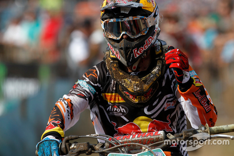 Jeffrey Herlings na zijn zege in Lierop.