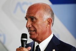 Dr. Angelo Sticchi Damiani, Aci Csai President tijdens de aankondiging op Monza