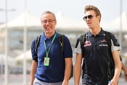 Данііл Квят, Scuderia Toro Rosso та його батько В'ячеслав Квят