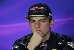 Макс Ферстаппен, Red Bull Racing, на прес-конференції