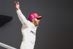 Race winner Lewis Hamilton, Mercedes AMG F1