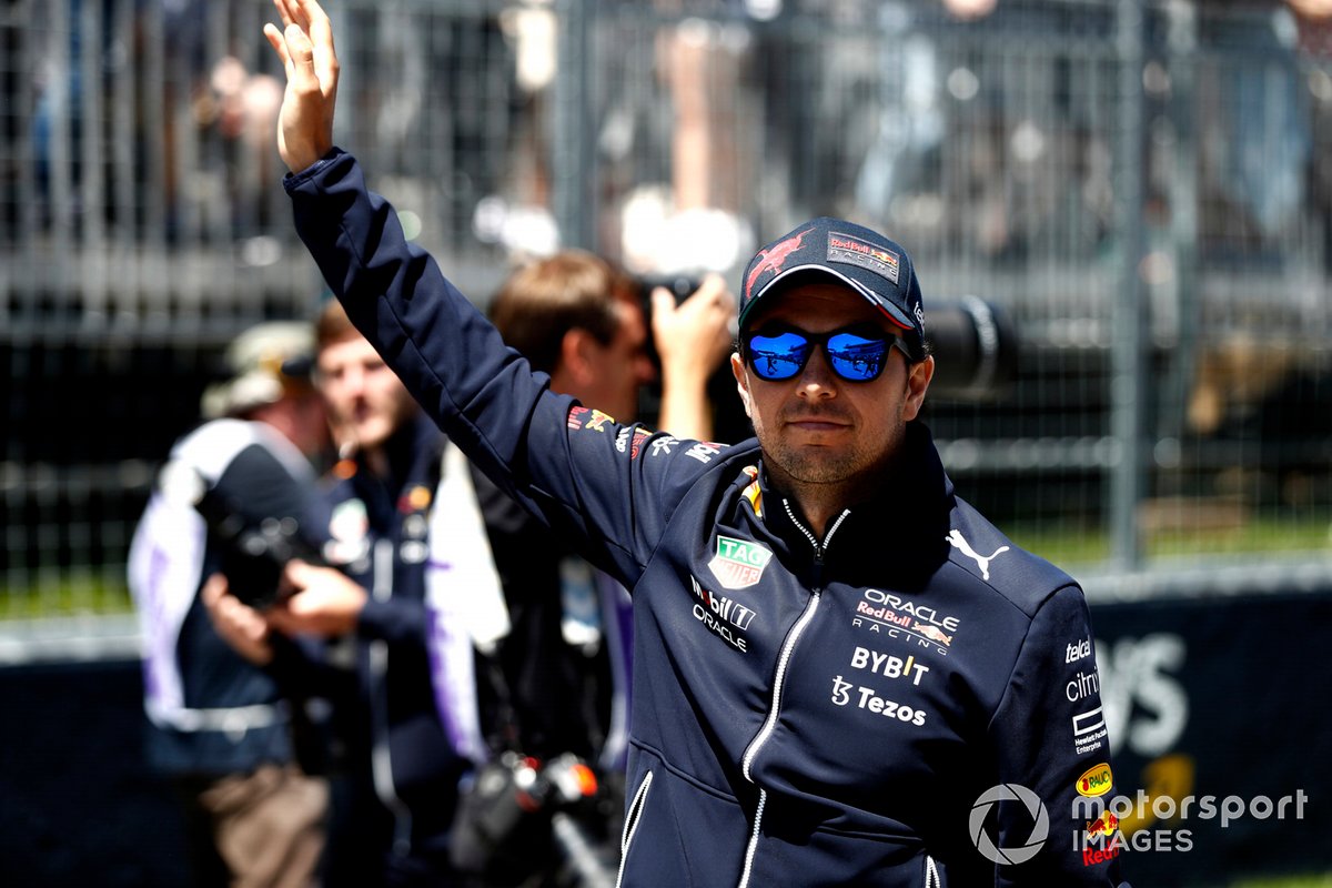 Sergio Perez, Red Bull Racing Driver Parade