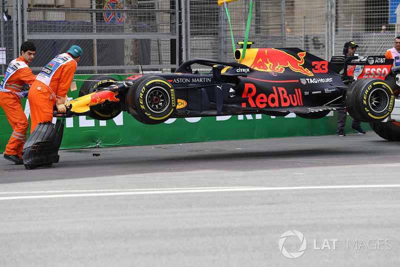 Розбита машина Макса Ферстапена, Red Bull Racing RB14