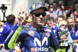 Il terzo classificato Valentino Rossi, Yamaha Factory Racing