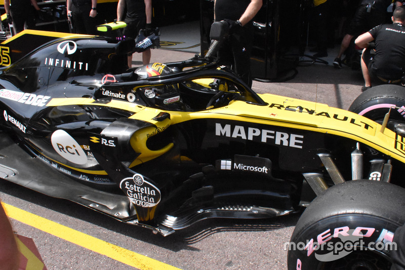 Carlos Sainz Jr., Renault Sport F1 Team RS18, side