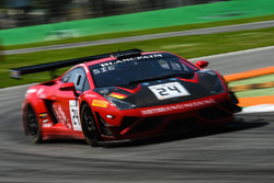 #24 Reiter Young Stars Lamborghini Gallardo R-EX: Lenny Marioneck, Mads Siljehaug, Patric Niederhauser