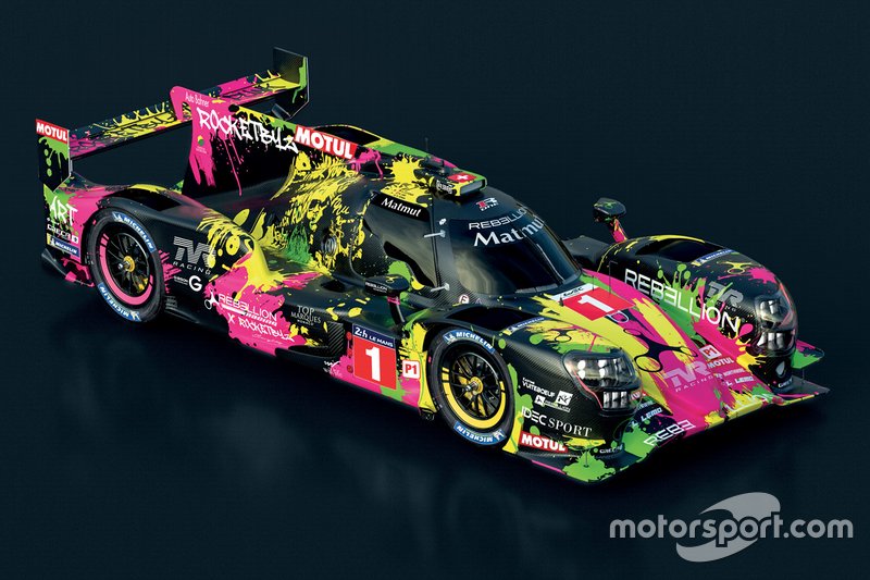 #1 Rebellion Racing Rebellion R-13: Andre Lotterer, Neel Jani, Bruno Senna