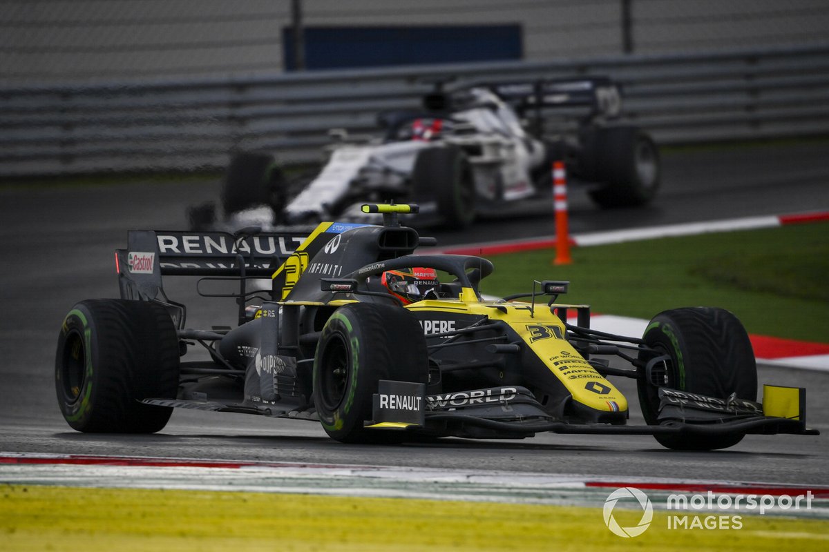 Эстебан Окон, Renault F1 Team R.S.20, Даниил Квят, AlphaTauri AT01