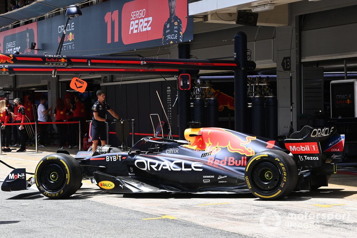 Red Bull F1 team car detail